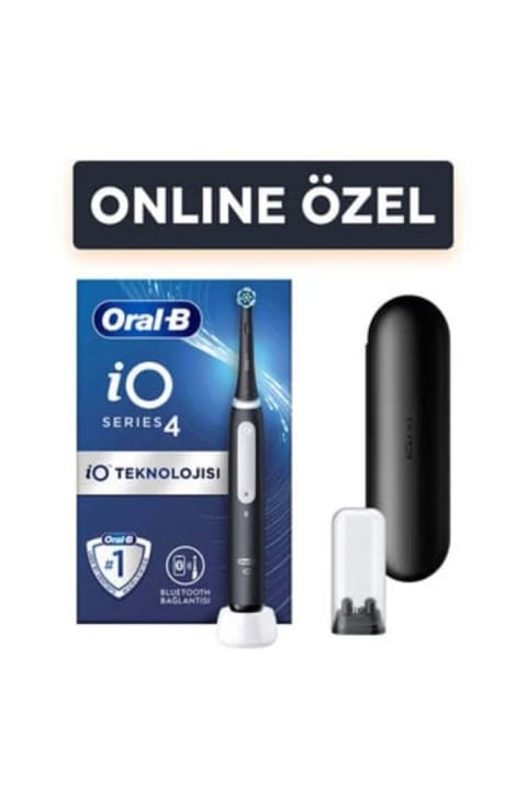 Oral-B Io4 شارژی مسواک مشکی (1 عددی)