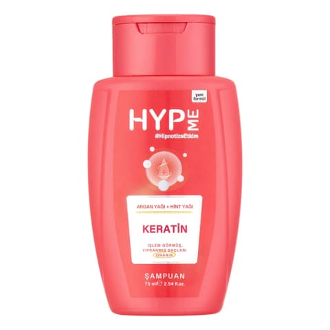 شامپو ترمیمکننده کراتینه Hyp Me 75 میلیلیتر