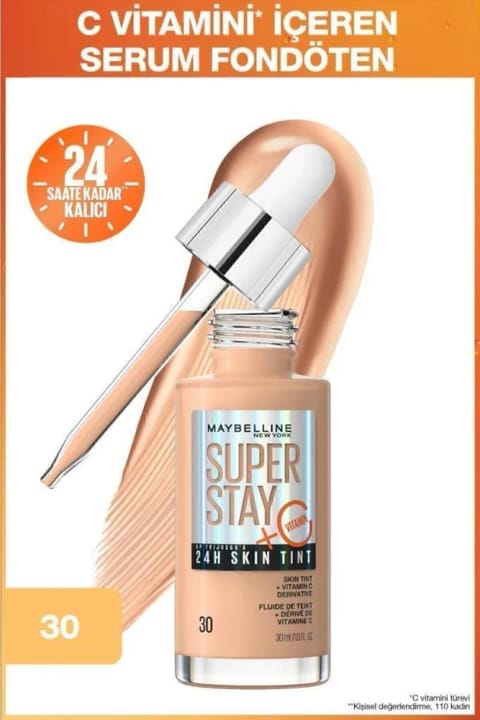 Maybelline New York Super Stay Skin Tint فونداسیون 30