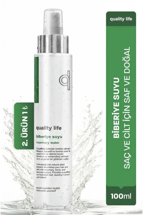 تونیک مو و پوست سر رزماری خالص Quality Life