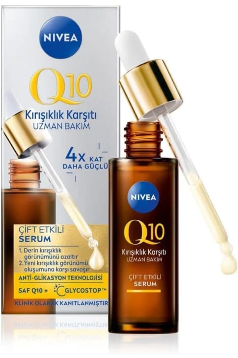 NIVEA Q10 ضد چین و چروک سرم دو اثره 30 میلیلیتر