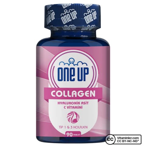 One Up کلاژن و هیالورونیک اسید 90 قرص