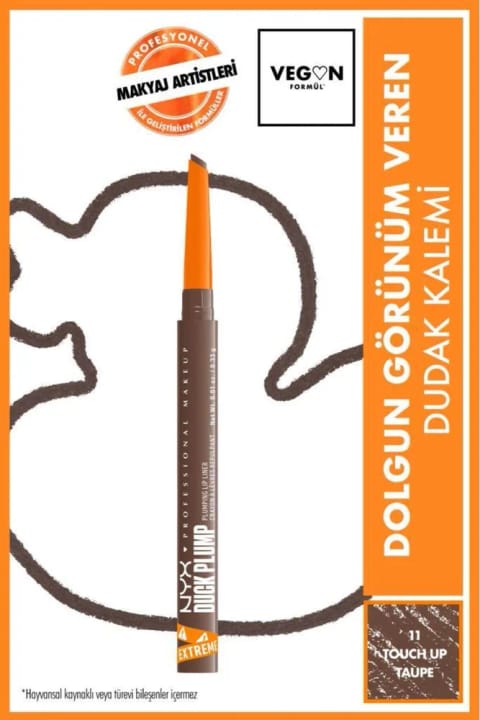 مداد لب NYX Professional Makeup Duck Plump حجم‌دهنده - 11 Tou...