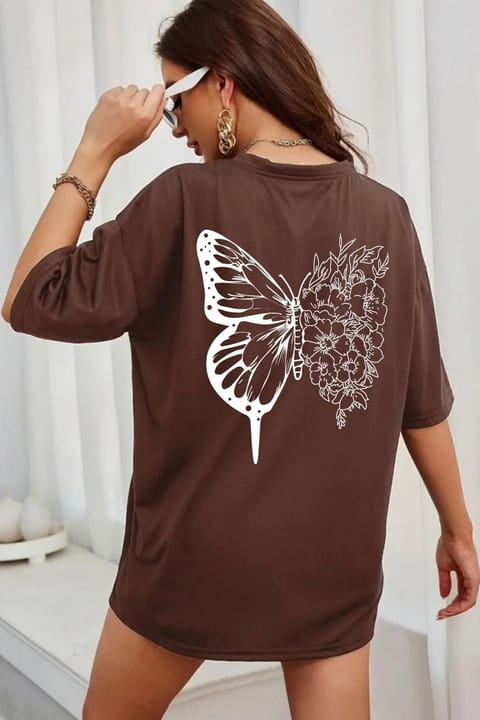 تیشرت طراحی Drawing Butterflies یونیسکس uyguntarz