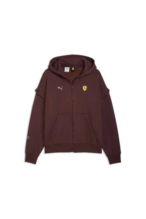 سویشرت هودی مردانه Puma SCUDERIA FERRARI PREMIUM مدل گشاد