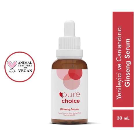 سرم مراقبتی جینسنگ Pure Choice 30 میلی‌لیتر
