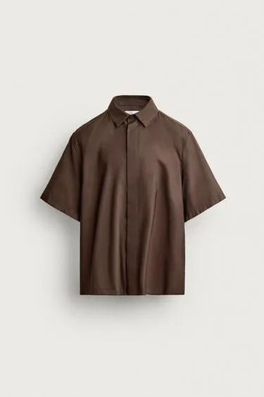 FLOWING RELAXED FIT SHIRT
