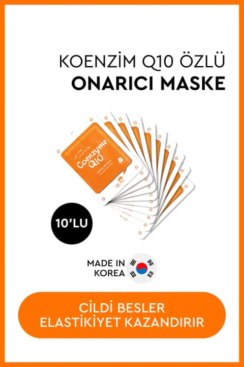 Mjcare On Coenzyme Mask - ماسک صورت حاوی Coenzyme Q10 (10 عددی)