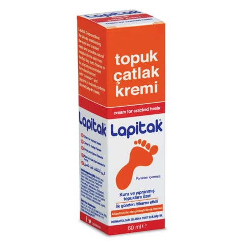 Lapitak کرم ترمیمکننده ترک پاشنه ۶۰ میلیلیتر