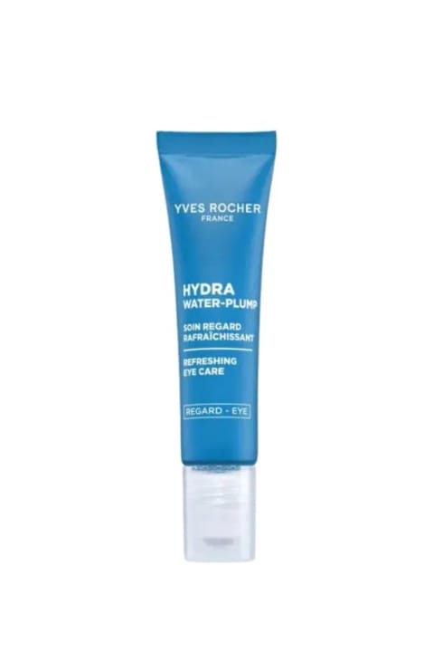 Yves Rocher کرم دور چشم مرطوب‌کننده و خنک‌کننده با بافت سرم Hydra Water Pump