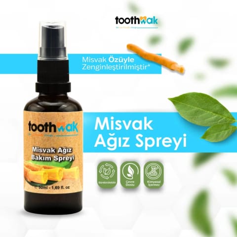 Toothwak اسپری دهان با مسواک ۵۰ میلیلیتر