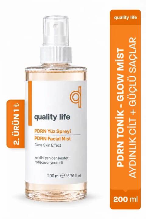Quality Life PDRN Somon DNA Glow Mist تونیک روشن‌کننده ضد ریزش و ح...