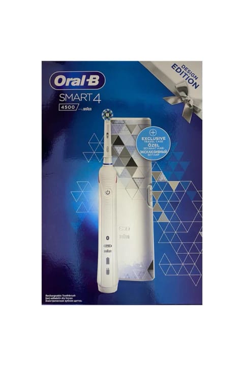Oral-B Smart 4500 Modern Motif Cross Action سفید شارژی
