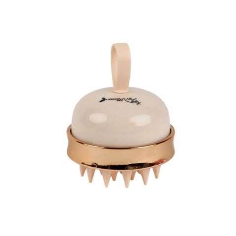 برس ماساژ دوطرفه سر و شامپو Nascita بژ NASFPRO00060BE