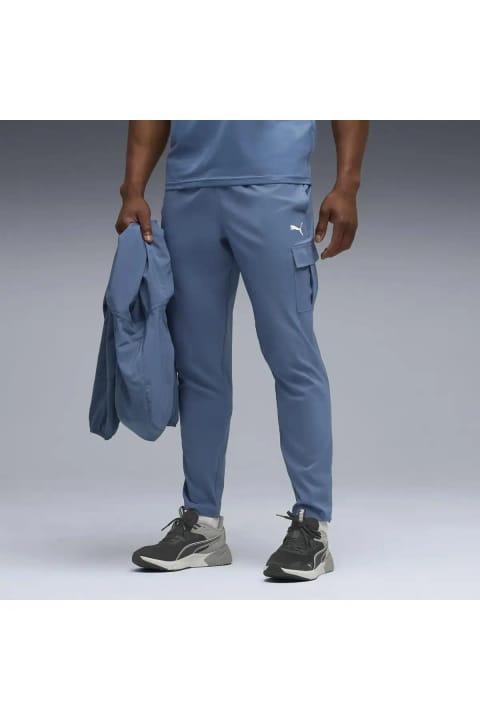 شلوار ورزشی مردانه Puma TAD TECH Woven Cargo آبی