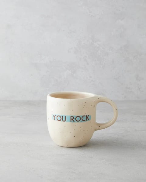 ماگ سنگی You Rock 395 ml آبی