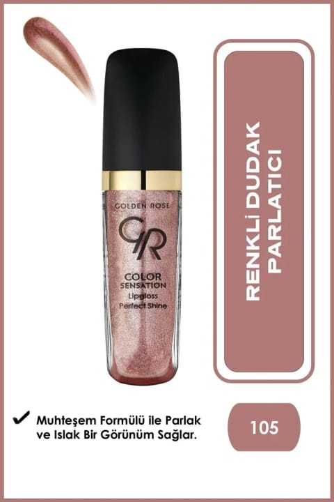 Golden Rose Color Sensation Lipgloss - 105 - براق کننده لب
