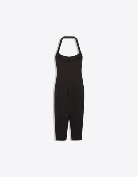 Halter capris jumpsuit