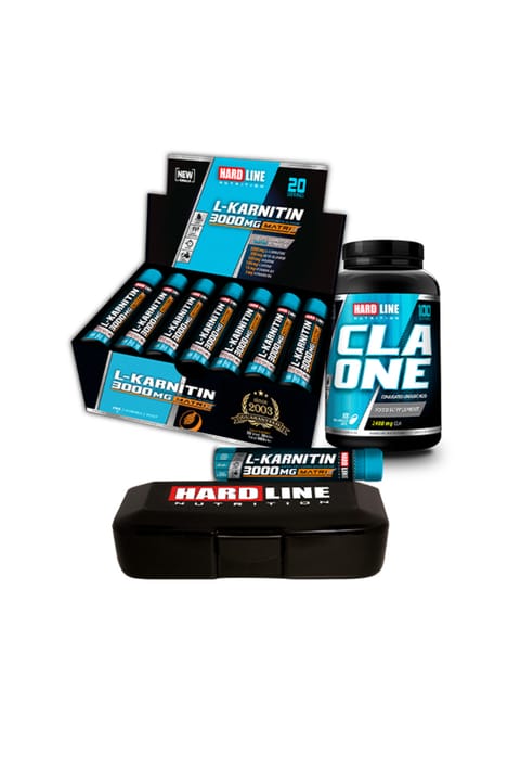 هاردلاین ال-کارنیتین ماتریکس 3000 میلی‌گرم + CLA One + جاکلیدی طعم هلو