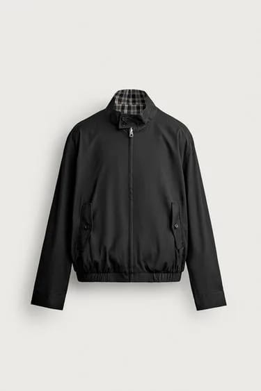 REVERSIBLE CHECKED JACKET - کت چهارخانه دو رو
