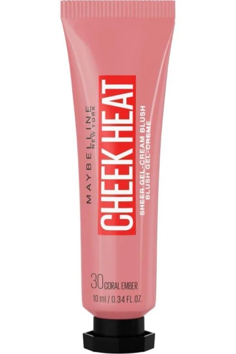 Maybelline New York Cheek Heat رژگونه مایع - 30 Coral Ember - هلویی
