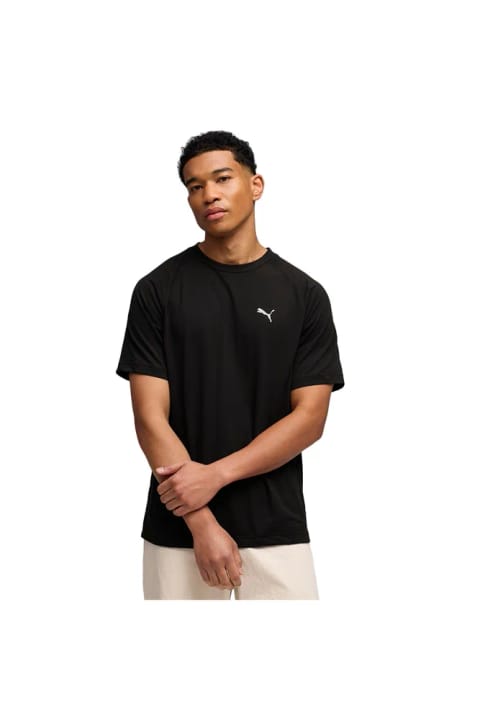 تیشرت آستینکوتاه مردانه Puma Evostripe مشکی استایل روزمره 69218901