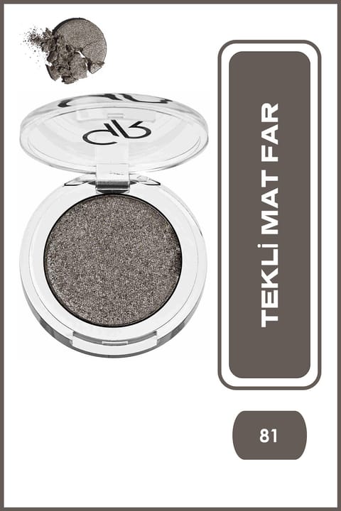 سایه چشم تک شاین‌دار Golden Rose مدل Soft Color شماره 81