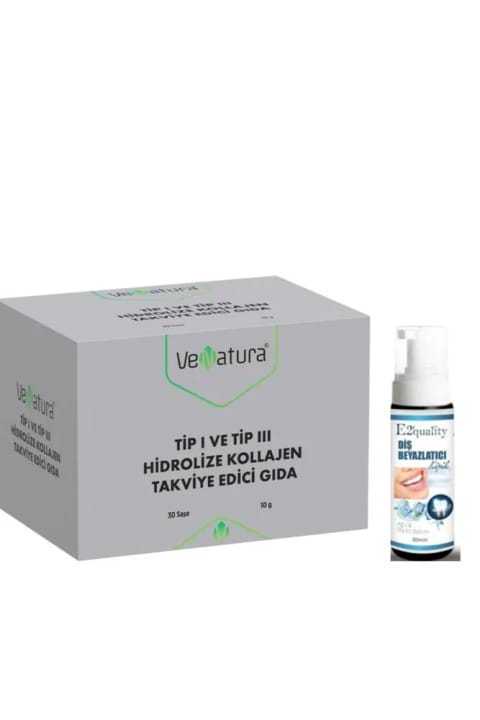 VeNatura هیدرولیزه کلاژن تیپ I و III ۳۰ ساشه