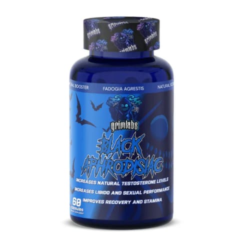 کپسول فادوژیا آگرستیس Grimlabs Black Aphrodisiac 600 MG - 60 عدد