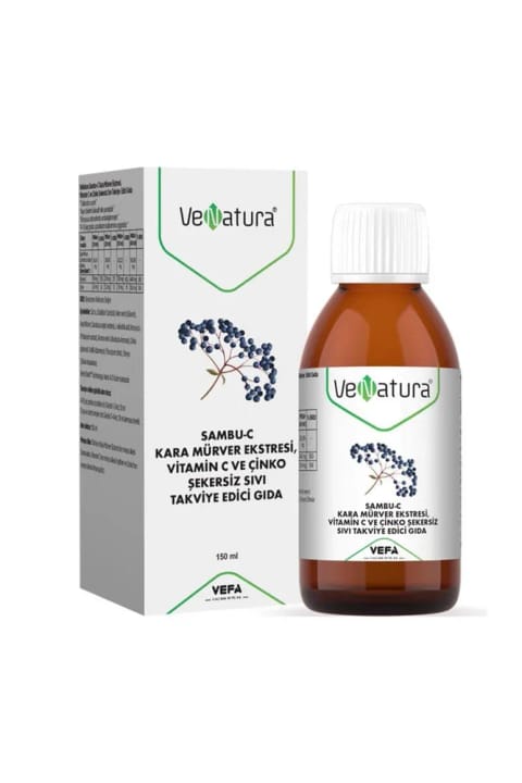 VeNatura Sambu-C عصاره شاه توت سیاه مکمل غذایی 150 میلی‌لیتر