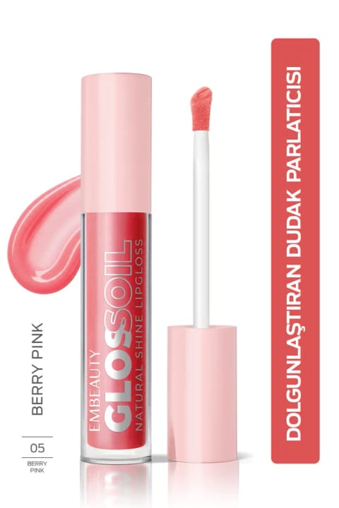 Embeauty Berry Bloom No:3 Glossoil - مرطوبکننده و براقکننده لب