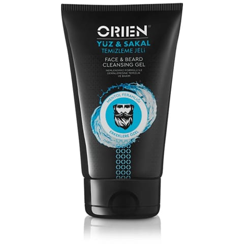 Orien ژل شستشوی صورت و ریش ۱۵۰ میلیلیتر