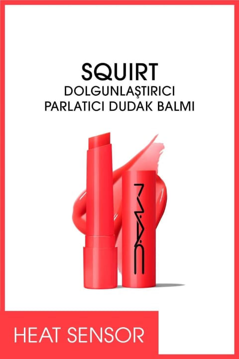 بالم لب براق حجم‌دهنده M.A.C Squirt - Heat Sensor - 2.3 G
