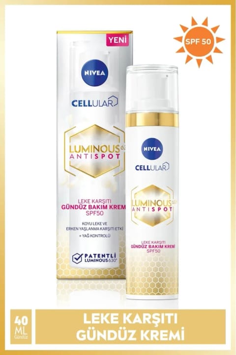 کرم ضد لک روزانه نیوآ Luminous630 SPF50