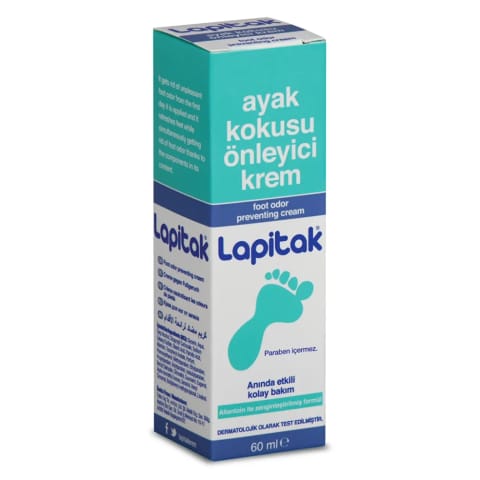 Lapitak ضد عرق و بوی پا کرم 60 میلی‌لیتر