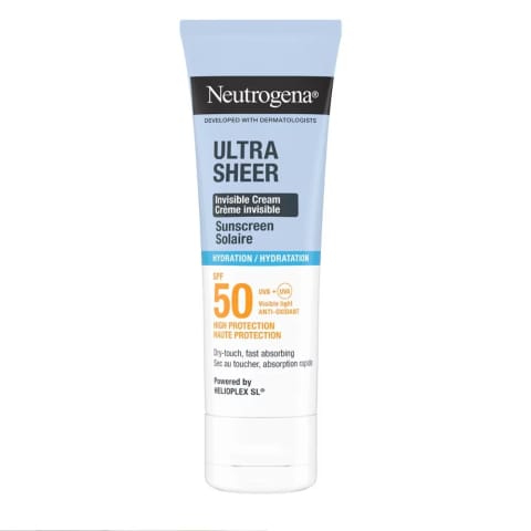 کرم ضدآفتاب Neutrogena Ultra Sheer Hydratation SPF50+ حجم 50 میلی‌لیتر