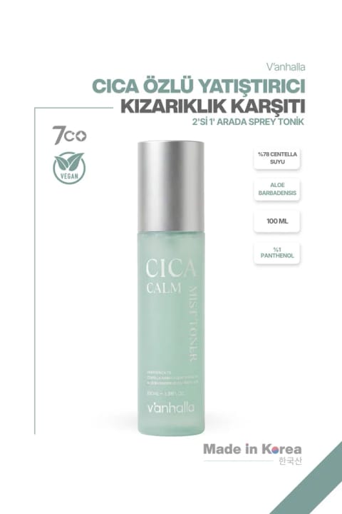 v'anhalla Cica Calm Mist Toner | تسکین‌دهنده و متعادل‌کننده رطوبت