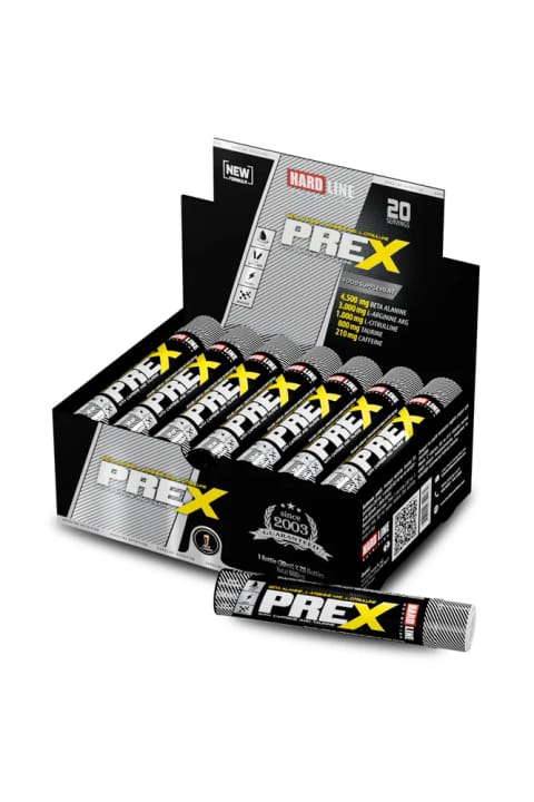 مکمل پیش از تمرین Hardline preX 20 شات