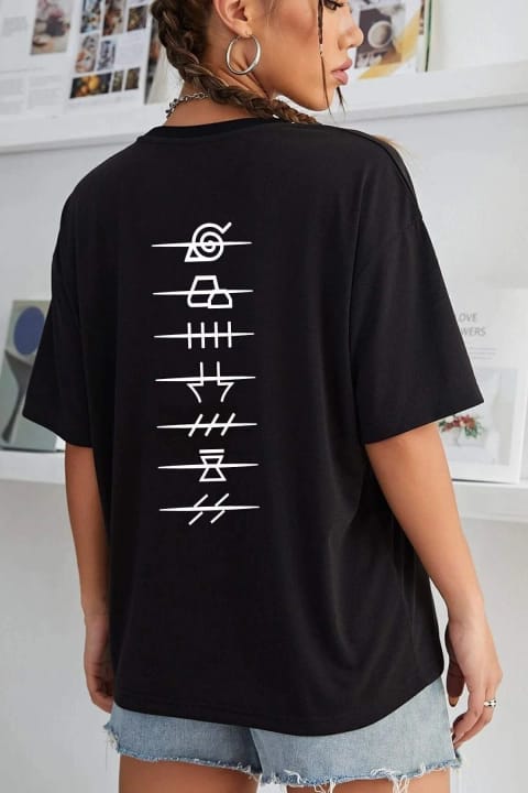 تی‌شرت چاپی Ninja Akatsuki یونیسکس uyguntarz