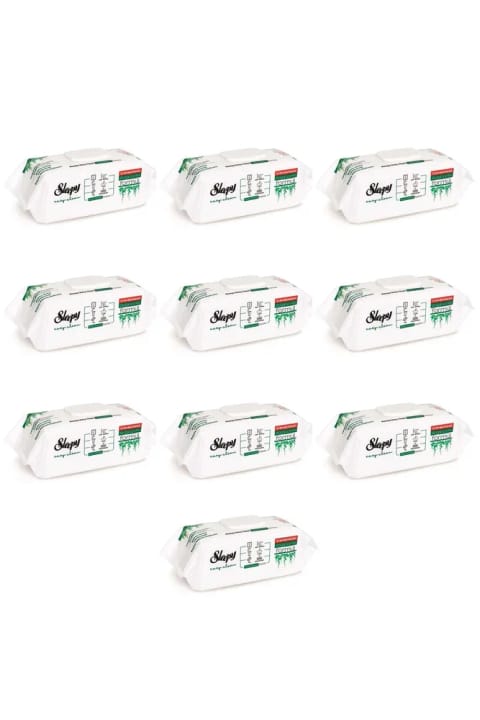 Sleepy Easy Clean دستمال مرطوب تمیزکننده سطوح با بوی صابون سفید - 100 عددی 5 بسته
