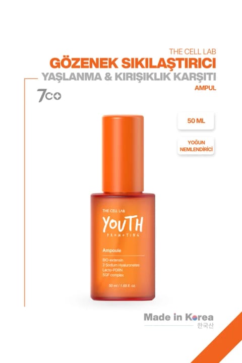 The Cell Lab آمپول سفت کننده منافذ و مرطوب کننده ضد پیری و چین و چروک (Lacto-PDRN) 50ml
