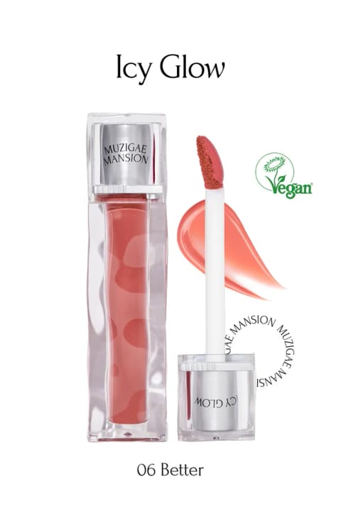 Muzigae Mansion Icy Glow Long-Lasting Shiny Lip Gloss (09 Chill) — 06 Better