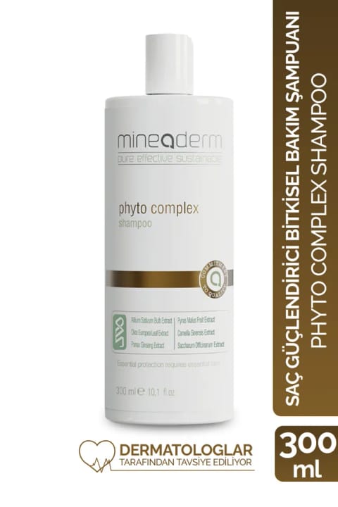 mineaderm شامپوی تقویتکننده مو با ترکیبات گیاهی - Phyto Complex