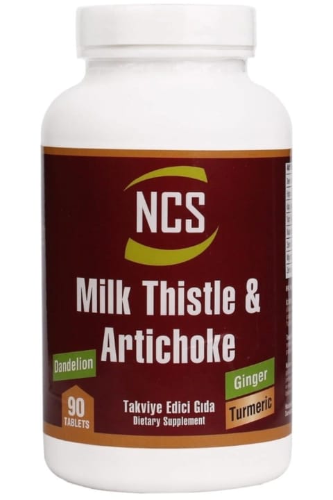 NCS Milk Thistle Artichoke زردچوبه قاصدک ۹۰ قرص کنگر