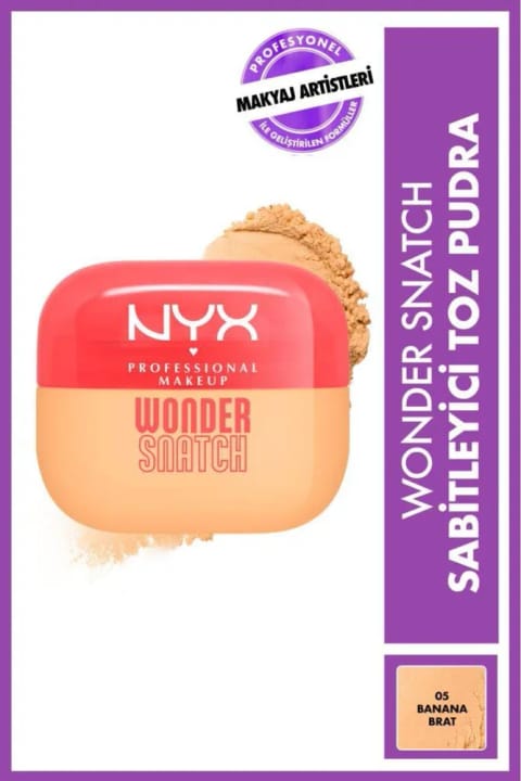 NYX Professional Makeup Wonder Snatch تثبیتکننده پودر - 05 Banana Brat