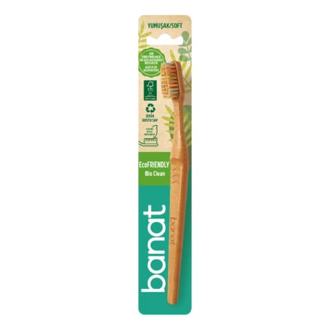 Banat Bio Clean مسواک (نرم)