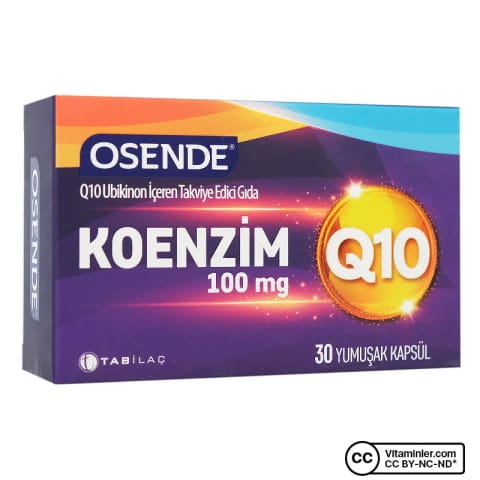 Osende Koenzیم Q10 100 میلیگرم 30 کپسول