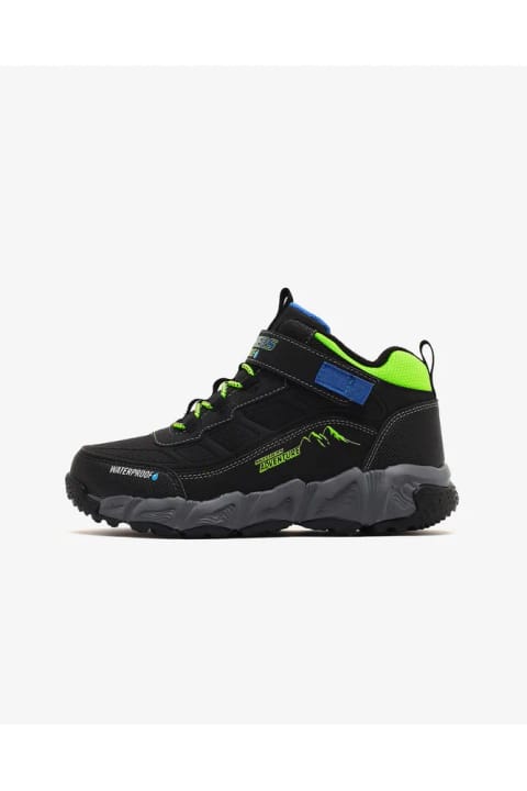 SKECHERS VELOCITREK پسرانه بزرگ سایز بچه گانه چکمه مشکی 406447L BBLM