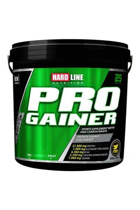 Hardline Progainer 5 کیلوگرم پودر کربوهیدرات طعم موز