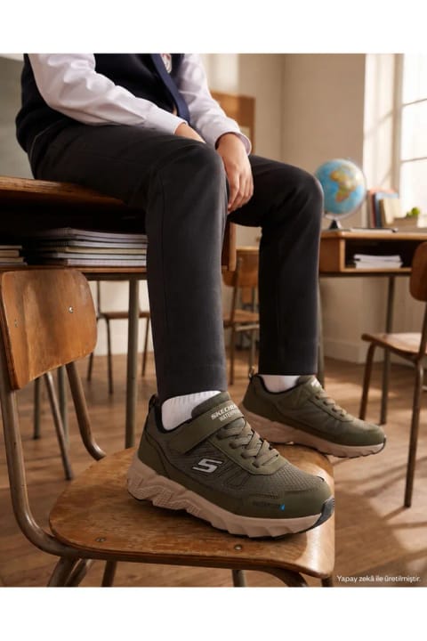 SKECHERS ELITE SPORT TREAD-AQUAVEK کفش اسپرت پسرانه بزرگ هکی